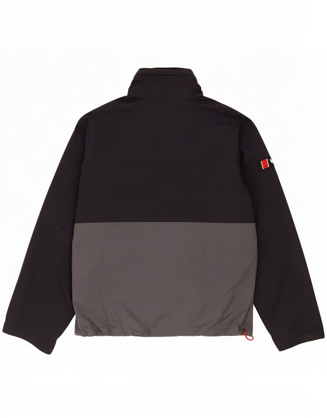 Giacca antipioggia da uomo con cappuccio Berghaus UK 36 Small Black Colourblock in poliammide