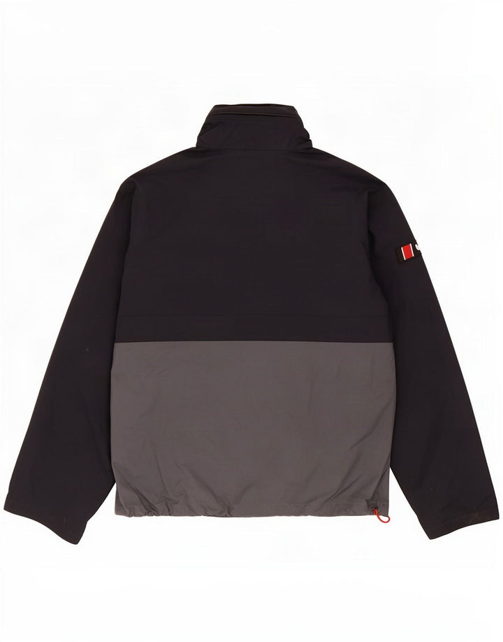 Giacca antipioggia da uomo con cappuccio Berghaus UK 36 Small Black Colourblock in poliammide