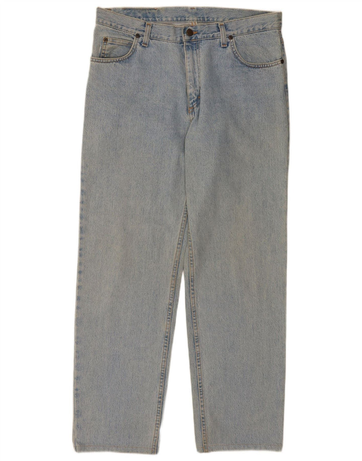Jeans dritti da uomo Lee Brooklyn W36 L30 cotone blu