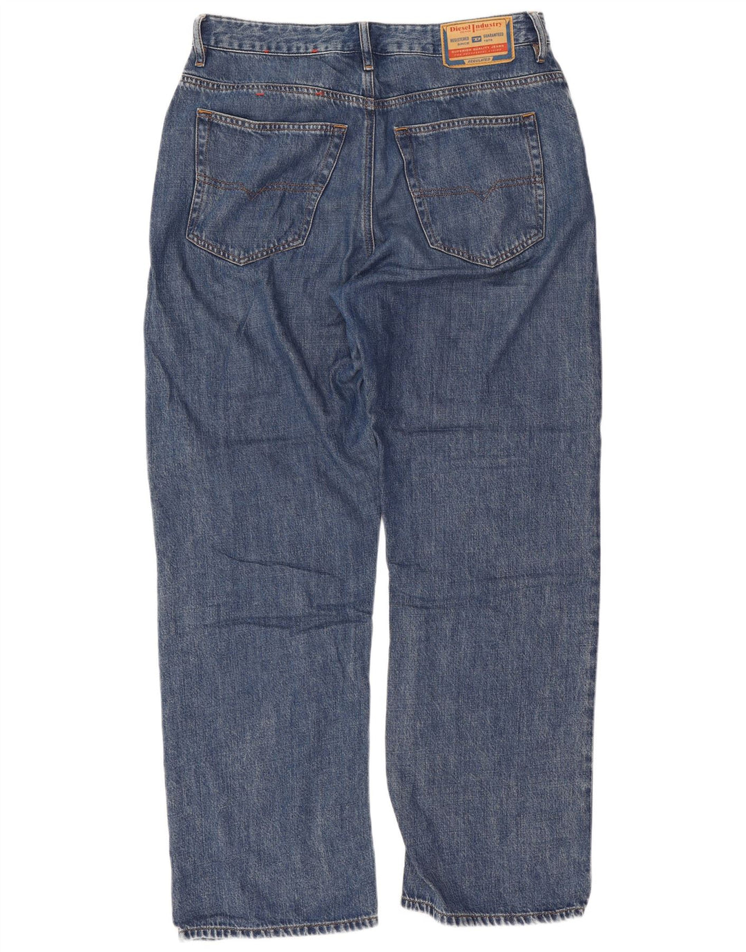Jeans larghi da uomo Diesel W29 L32 cotone blu