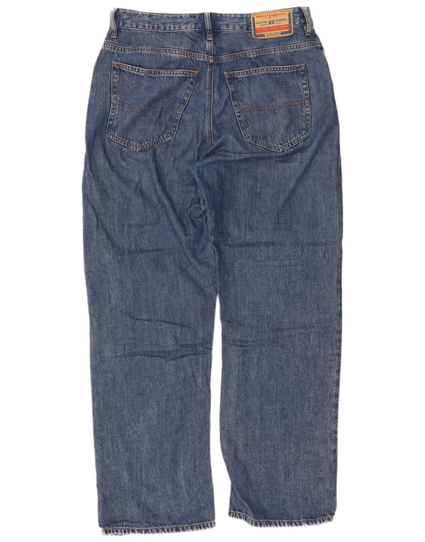 Jeans larghi da uomo Diesel W29 L32 cotone blu
