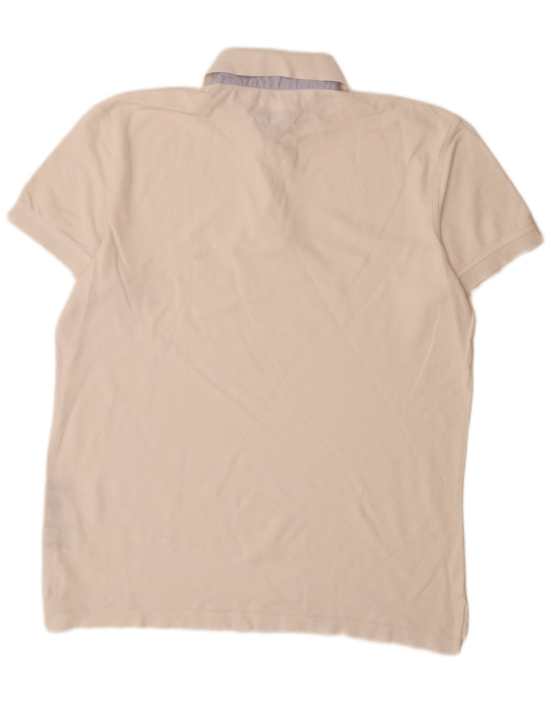 Polo da uomo Tommy Hilfiger in cotone bianco medio