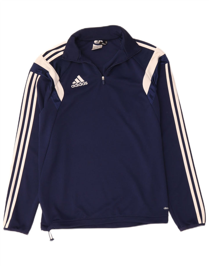 Adidas Uomo Climacool Pullover Tuta Top Small Blu Navy Colourblock