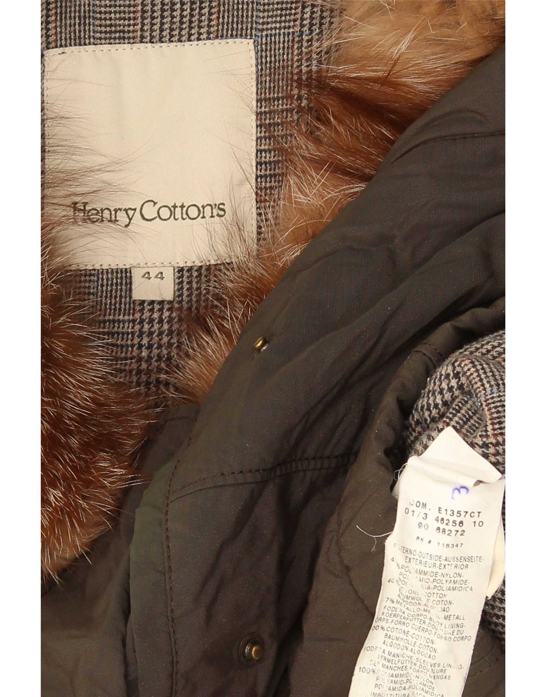 Giacca Parka da donna Henry Cottons IT 44 Nylon verde medio