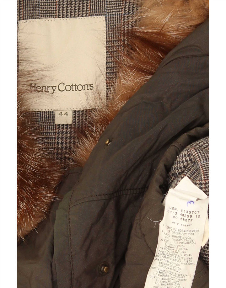 Giacca Parka da donna Henry Cottons IT 44 Nylon verde medio
