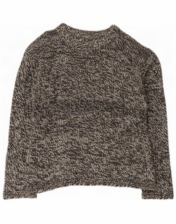 Vintage Mens Crew Neck Jumper Sweater XL Blue Flecked