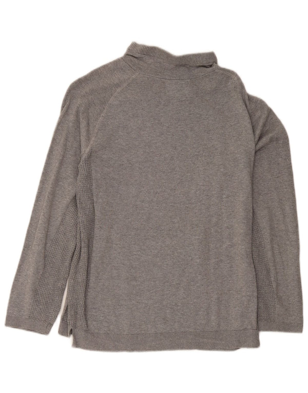 Maglione Zara per ragazze con collo alto 13-14 anni in cotone grigio