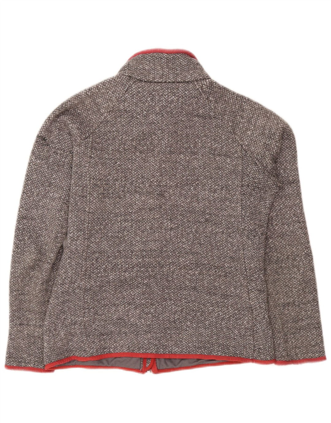 Giacca da tuta da donna Columbia UK 14 Poliestere chiazzato grigio medio