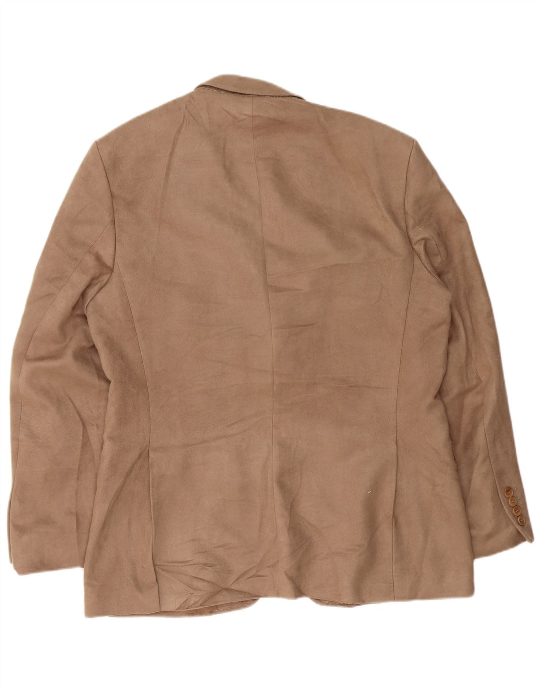 Giacca blazer da uomo a 2 bottoni Zara EU 54 XL Poliestere beige