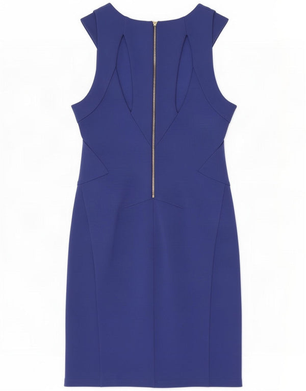 Abito aderente senza maniche da donna Coast UK 14 Large Blue Viscose