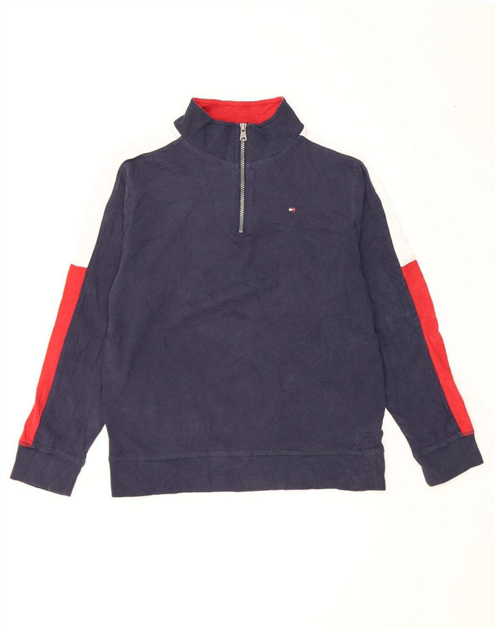 Tommy Hilfiger Ragazzi Felpa Maglione 15-16 anni Grande Blu Navy