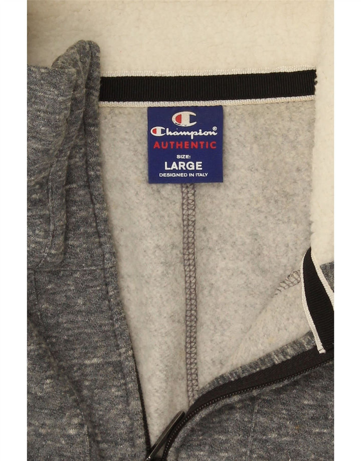 Giacca da tuta da donna Champion UK 14 Large Grey Flecked