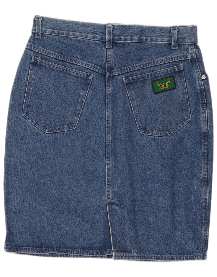 Gonna denim da donna Wild IT 50 XL W34 cotone blu