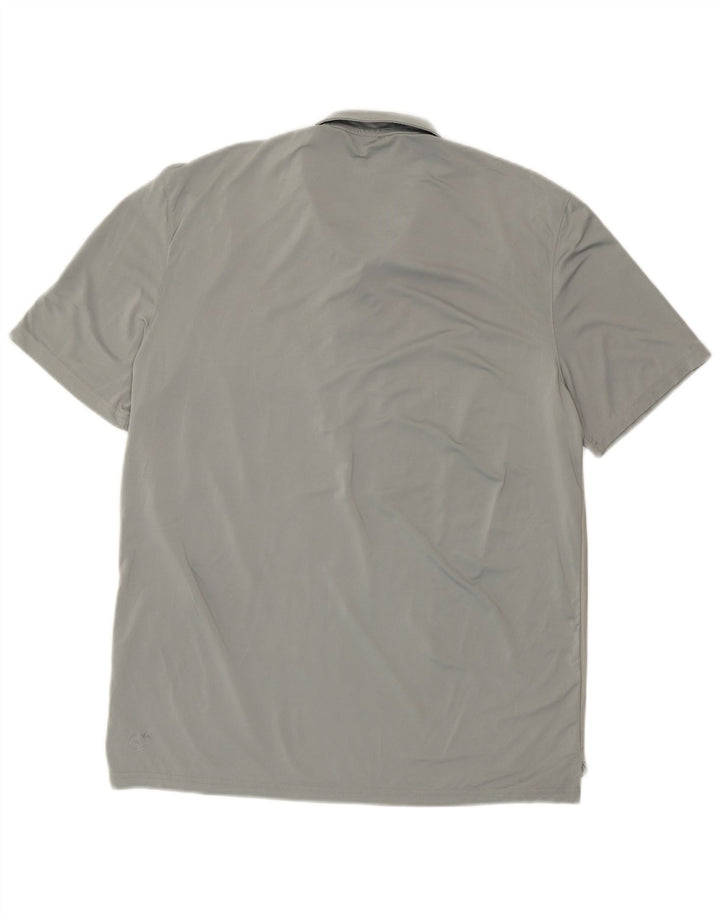Polo grafica PUMA da ragazzo 13-14 anni a righe grigie