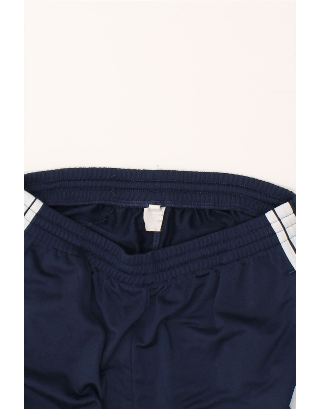 ASICS Womens Tracksuit Trousers UK 14 Large  Navy Blue Polyester Vintage Asics and Second-Hand Asics from Messina Hembry 