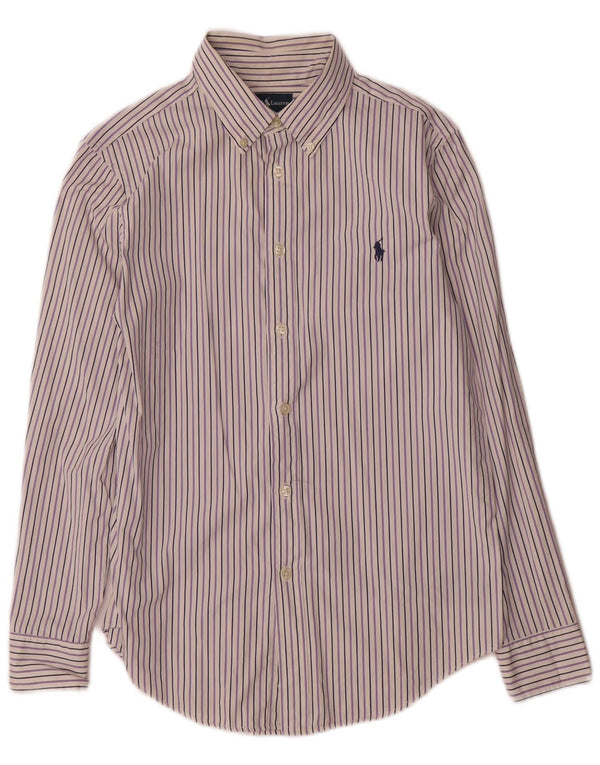 Camicia Ralph Lauren da ragazzo 15-16 anni in cotone a righe viola