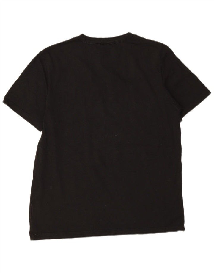Maglietta da uomo Vans dalla vestibilità rilassata, in cotone color block medio nero