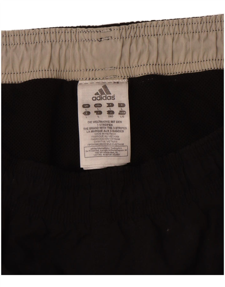 Pantaloncini da bagno da uomo Adidas Large neri in poliammide
