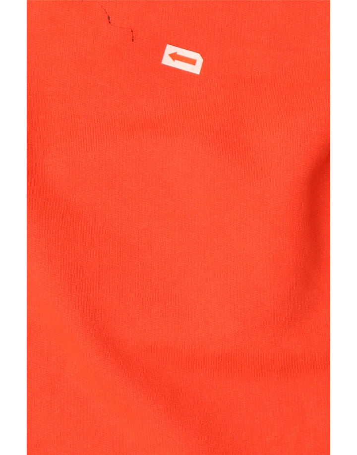 Timberland Felpa da uomo Maglione piccolo in cotone arancione