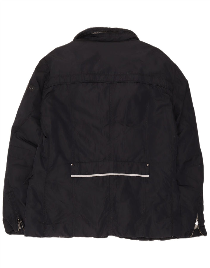 PEUTEREY Giubbotto Imbottito Uomo IT 54 2XL Poliestere Blu Navy