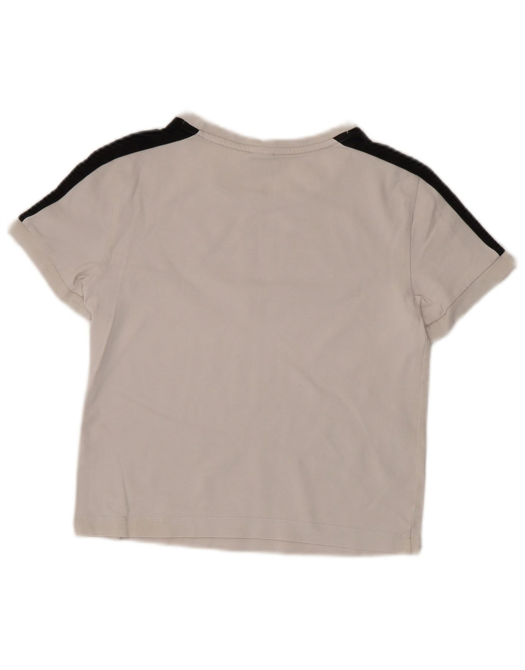 T-shirt corta da donna PUMA UK 10 Small White Colourblock