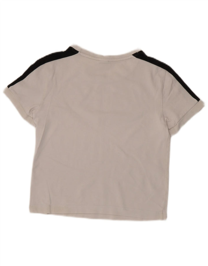 T-shirt corta da donna PUMA UK 10 Small White Colourblock