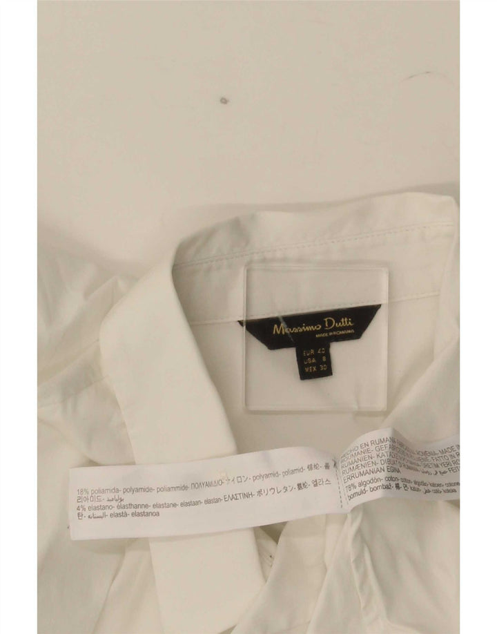 Camicia da donna Massimo Dutti EU 40 cotone bianco medio