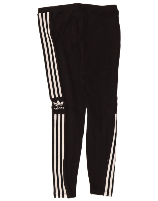 Adidas Womens Graphic Leggings UK 20 2XL Black Cotton