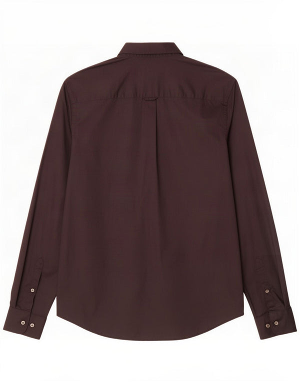 Camicia da uomo Superdry Small in cotone nero