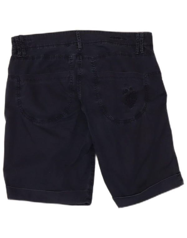 Polo Assn. Pantaloncini casual da uomo W30 cotone blu navy medio