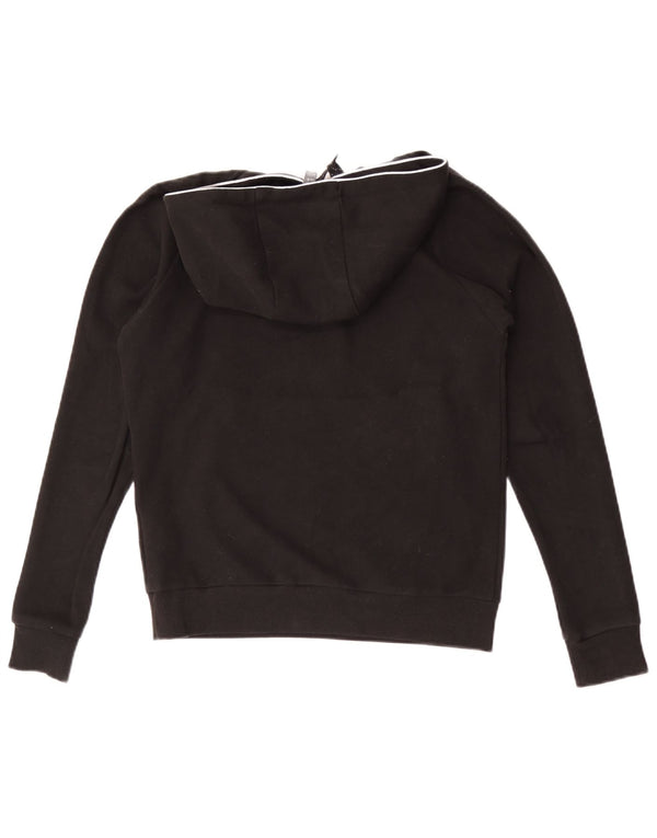 Felpa con cappuccio grafica da donna Ellesse UK 8 piccola in cotone nero