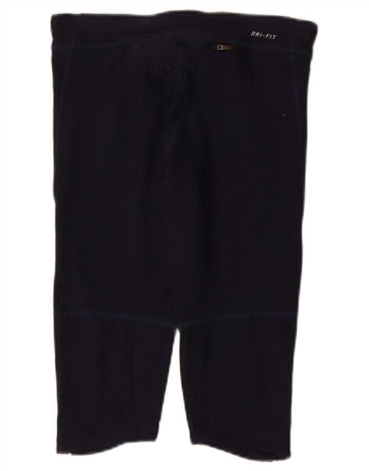 Leggings Nike Capri da donna UK 10 piccoli sportivi in poliestere blu navy