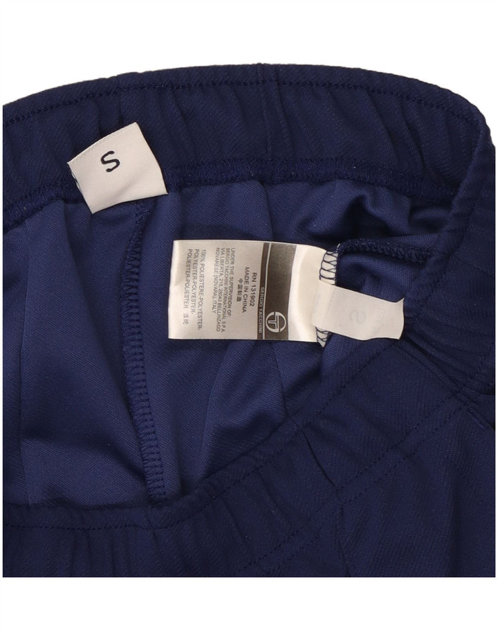 Pantaloni da tuta da donna Sergio Tacchini UK 8 Small Poliestere blu navy