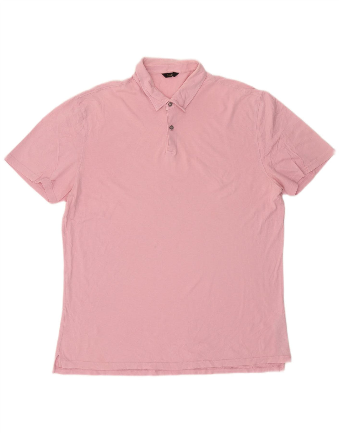 Polo da uomo Massimo Dutti 2XL in cotone rosa