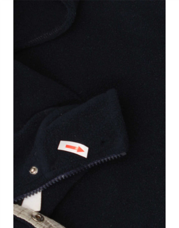 Maglione in pile da uomo Colmar con bottoni e poliestere medio blu navy