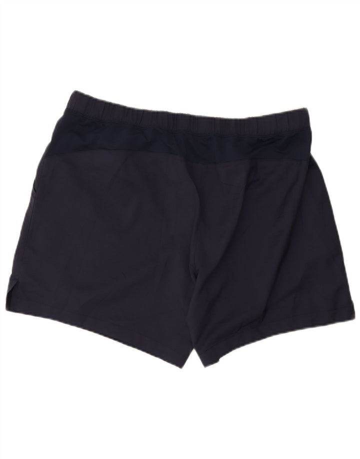 Pantaloncini sportivi da uomo Asics XL blu navy in poliestere