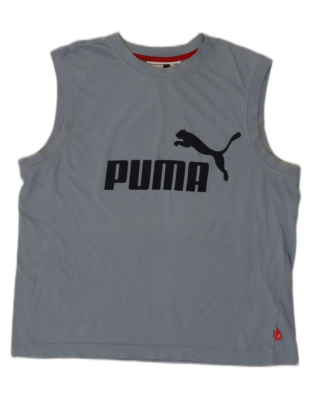 Canotta grafica da donna Puma UK 18 XL cotone blu