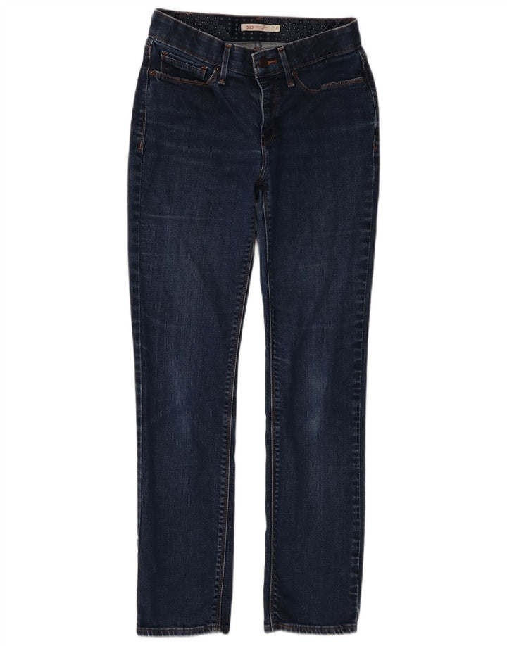 Levi's Donna 525 Jeans dritti US 4 Small W28 L28 Blu Navy