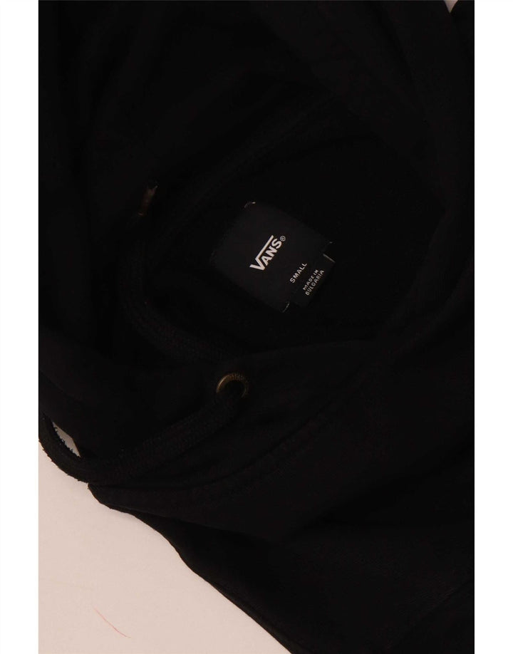 Felpa con cappuccio grafica da uomo Vans Small nera
