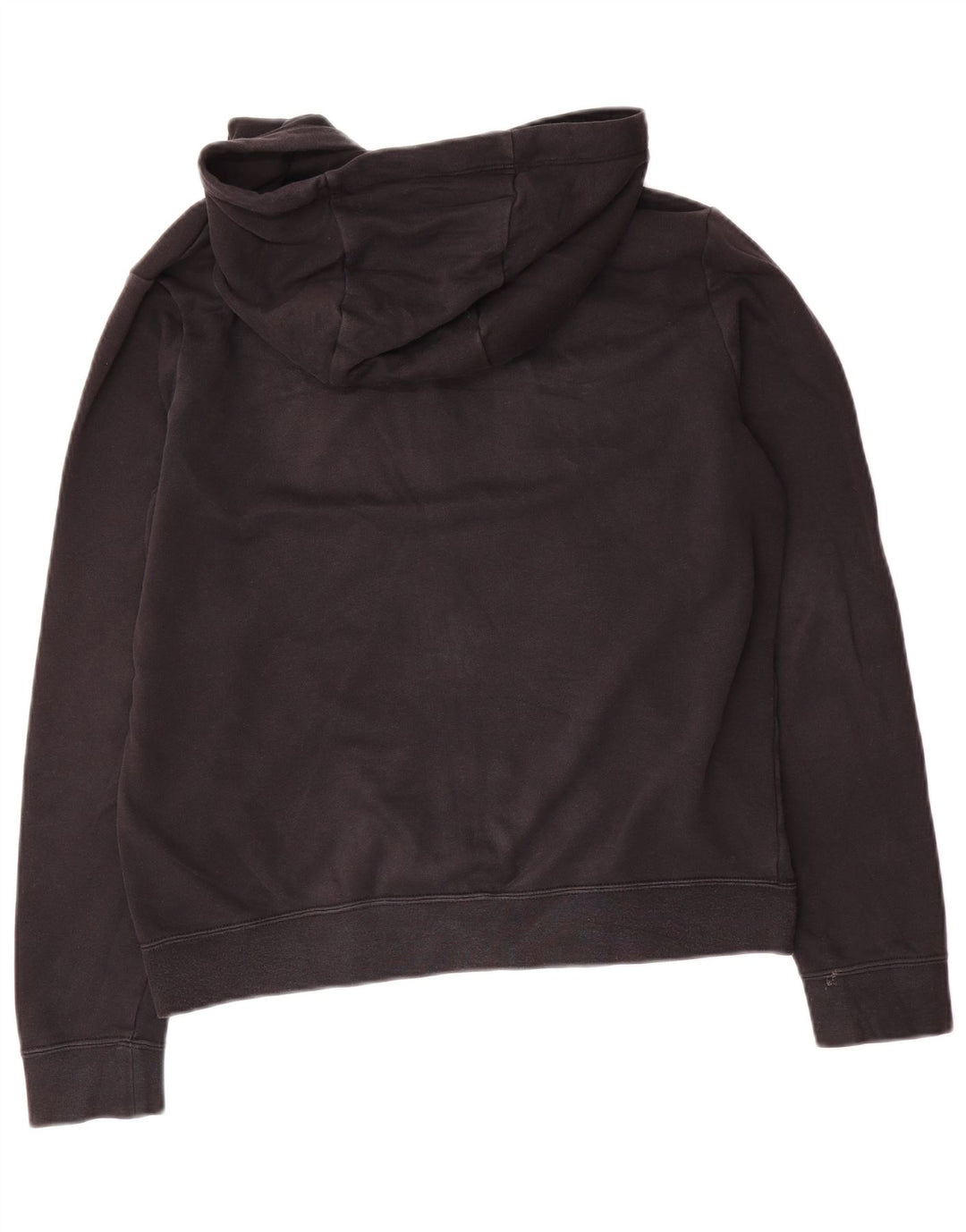 Felpa con cappuccio e zip oversize da donna Nike UK 10 piccola nera