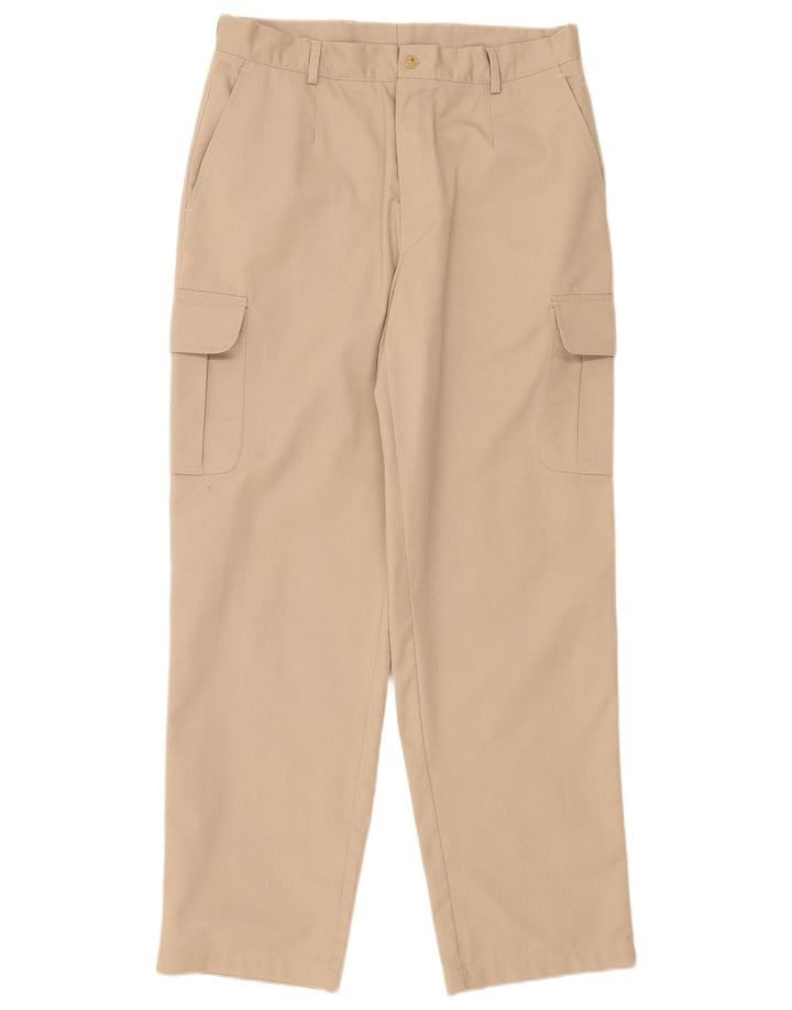 Pantaloni cargo dritti da uomo Pierre Cardin W32 L31 Beige