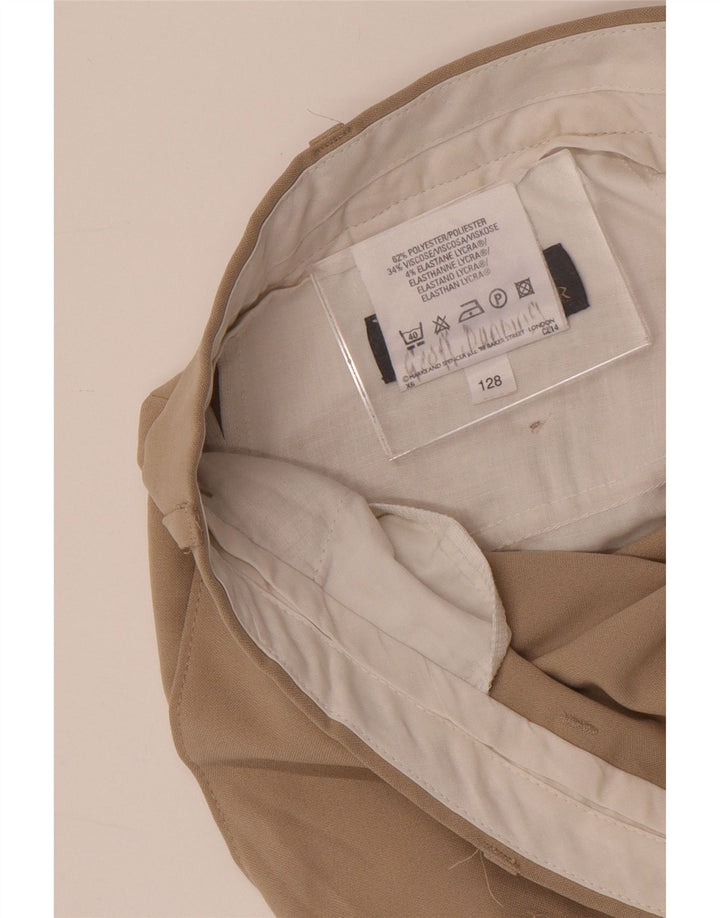 Pantaloni corti da uomo Marks & Spencer W38 L24 Poliestere beige