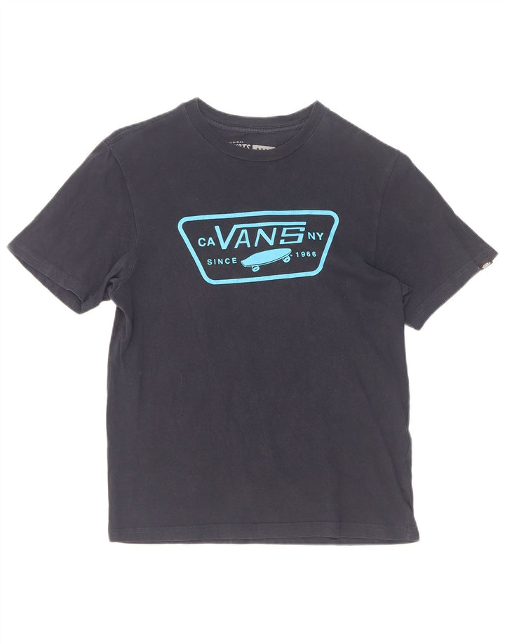 T-shirt grafica da ragazzo Vans Top 12-13 anni Large Blu Navy
