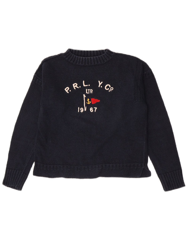 Polo Ralph Lauren Maglione corto da ragazzo con collo alto 11-12 anni Piccolo Na