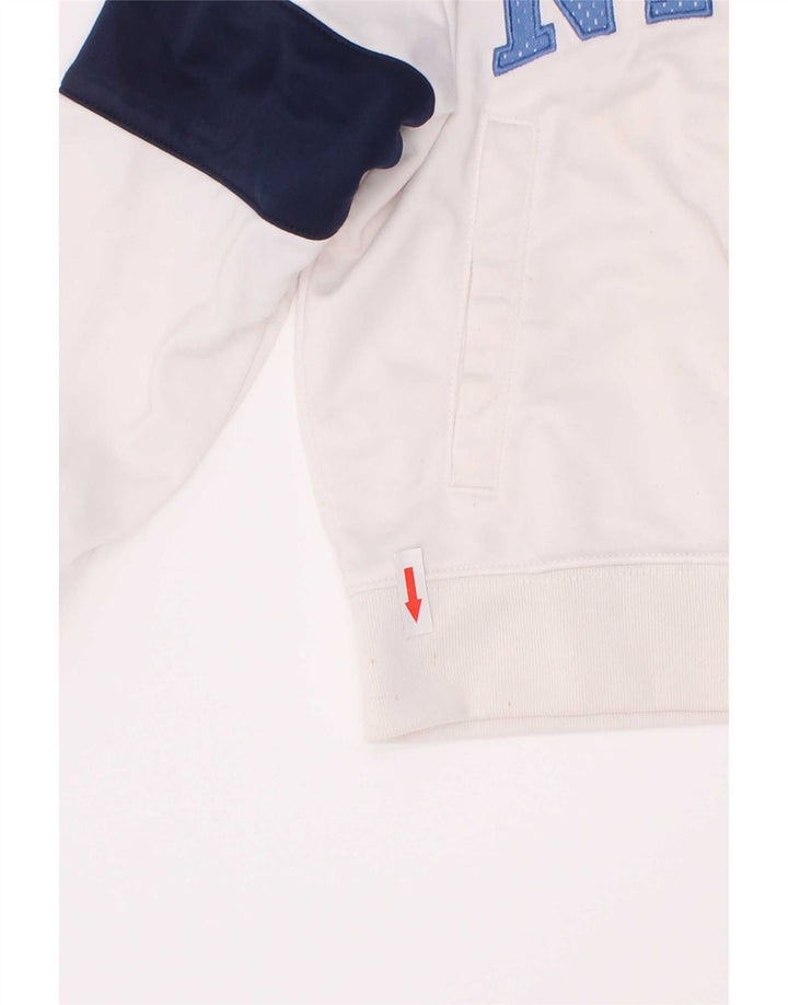 Giacca da tuta grafica Nike da ragazzo, 4-5 anni, piccola, colore bianco