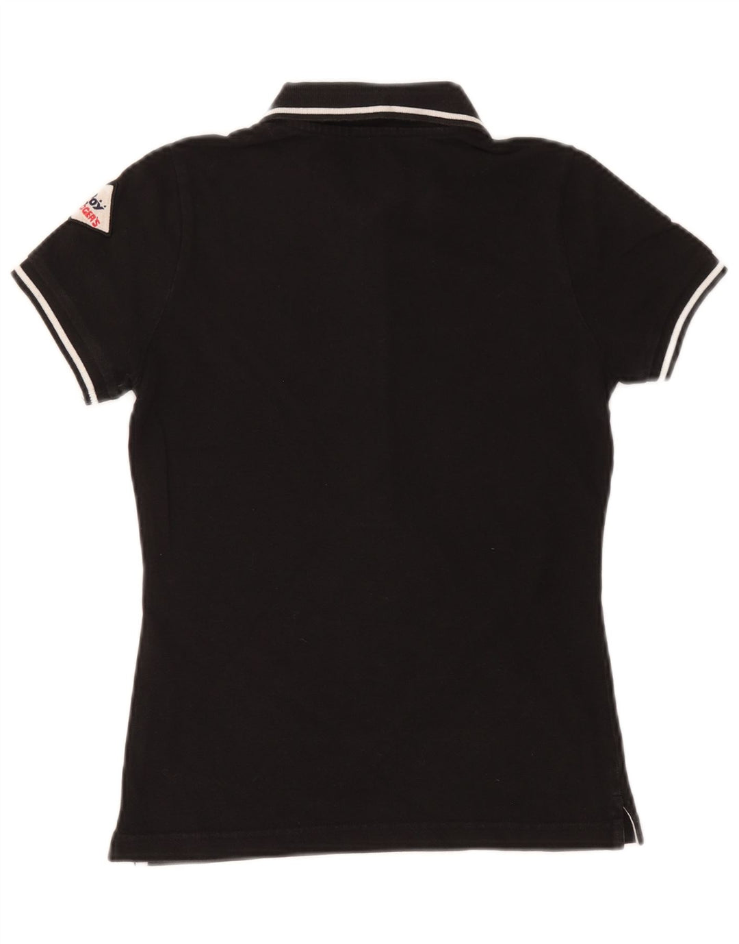 Polo da donna Roy Rogers UK 12 cotone nero medio