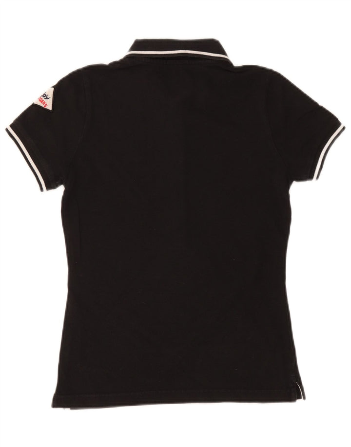 Polo da donna Roy Rogers UK 12 cotone nero medio