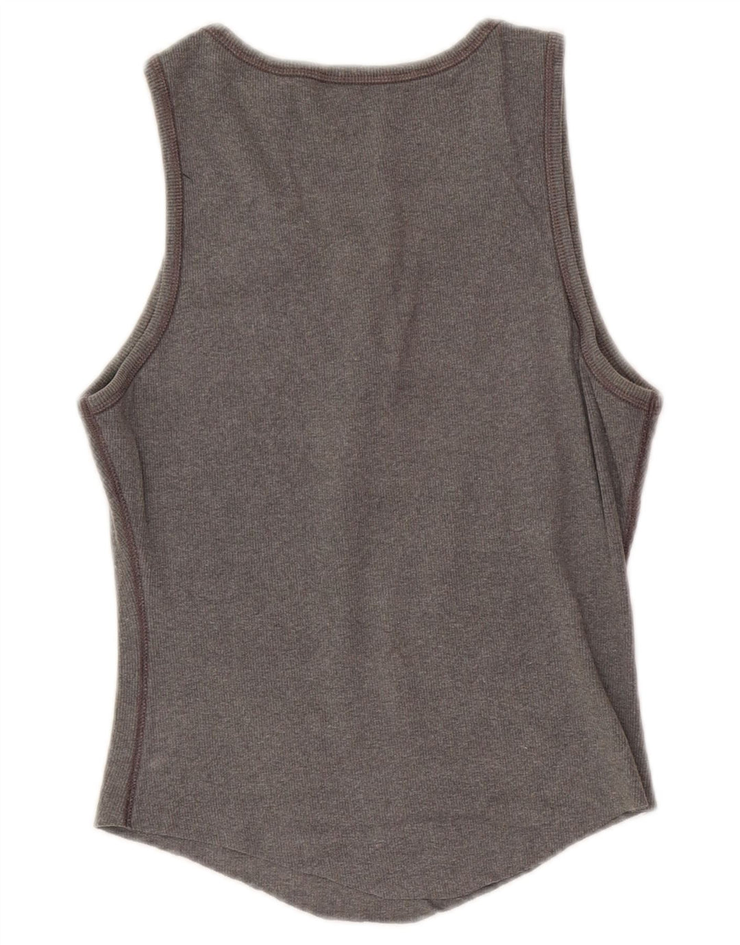 Canotta corta da donna Gap UK 14 grande cotone grigio