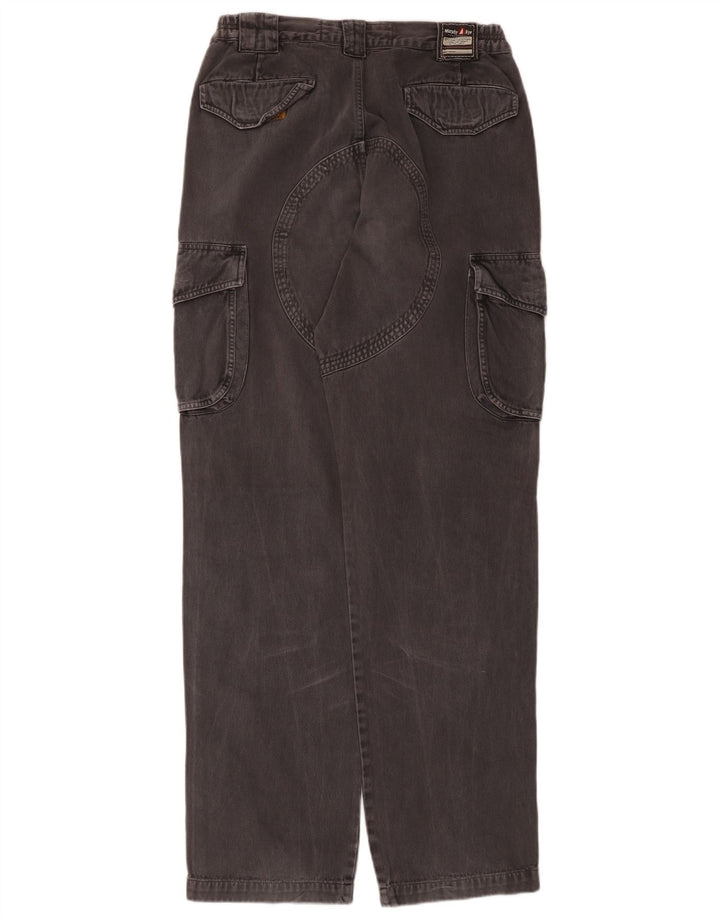 Pantaloni cargo da uomo Murphy & Nye W31 L33 in cotone grigio