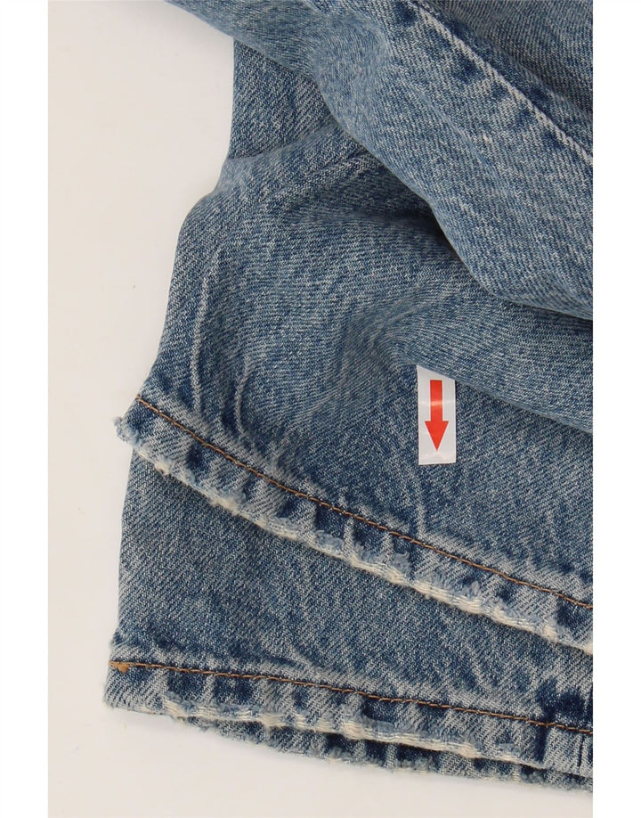 Jeans dritti da uomo Zara EU 42 Large W32 L27 Blu